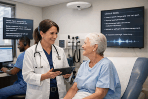 Provider and Patient Talking